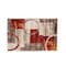 World Rug Gallery Contemporary Abstract Circle Design Soft Area Rug 2' x 3' Multi 307MULTI2X3 - alternate 4